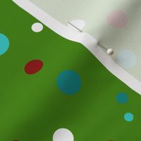 Holiday Dots - Green