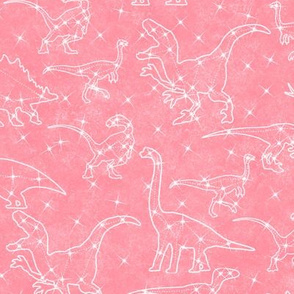 pink constellation dinosaurs