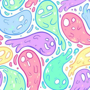  Good Lil' Ghost Gang in Bright Colors 2X