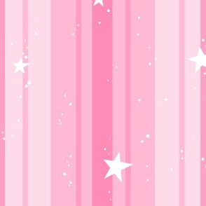 Stripes N' Stars in Pink 2X