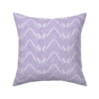 Petal Chevron in Velvety Lilac 