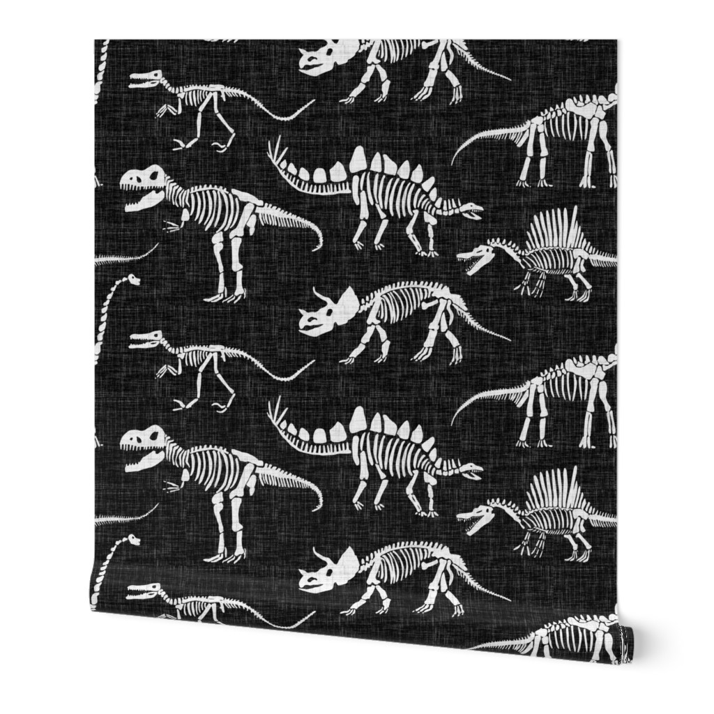 Dinosaurs  - Linen Texture