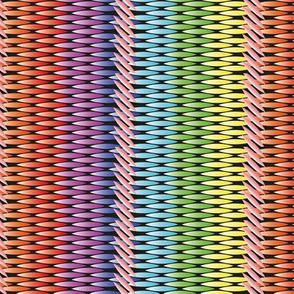 Rainbow Threads black