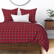 Scarlet and Midnight Blue Plaid V.01