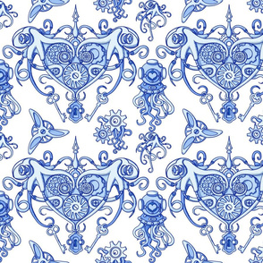 OCTOPUS in love pos Blue50