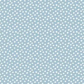 Round blobs in pale blue