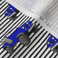 jeeps - royal blue on stripes