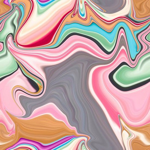 Candy swirl - Geode