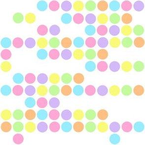 Baby Pastel Dots Pattern