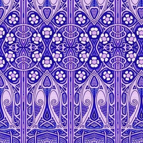 Modern Gothic in purple