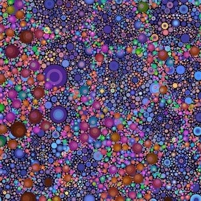 Large Repeat (55x74) Tiny Bubbles