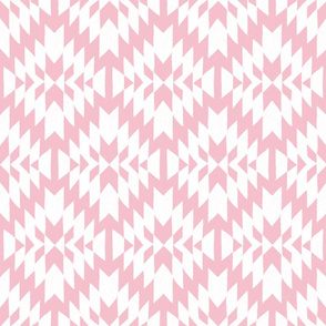 Pink and White Tribal