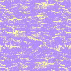 distressed pastel purple and yellow