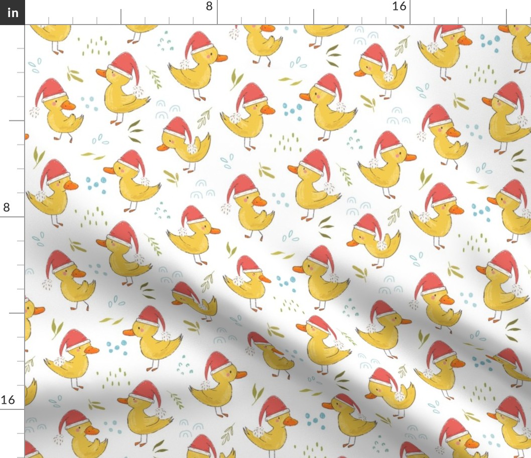 Christmas Ducklings - medium scale