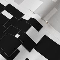 Black Squares in QR