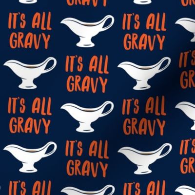 It's all gravy - funny gravy boat - thanksgiving - navy - LAD19