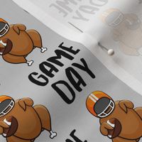 Game Day - grey - Turkey with football - LAD19