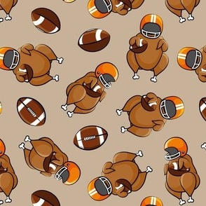 Football Turkey Fabric, Wallpaper and Home Decor | Spoonflower
