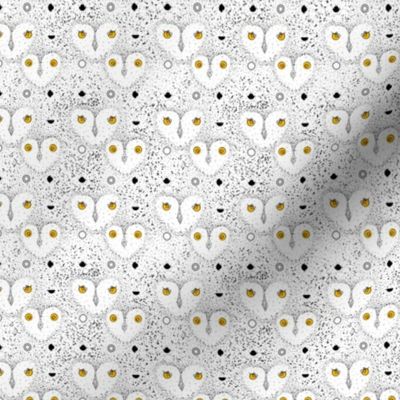 Owl Dot Pattern Small