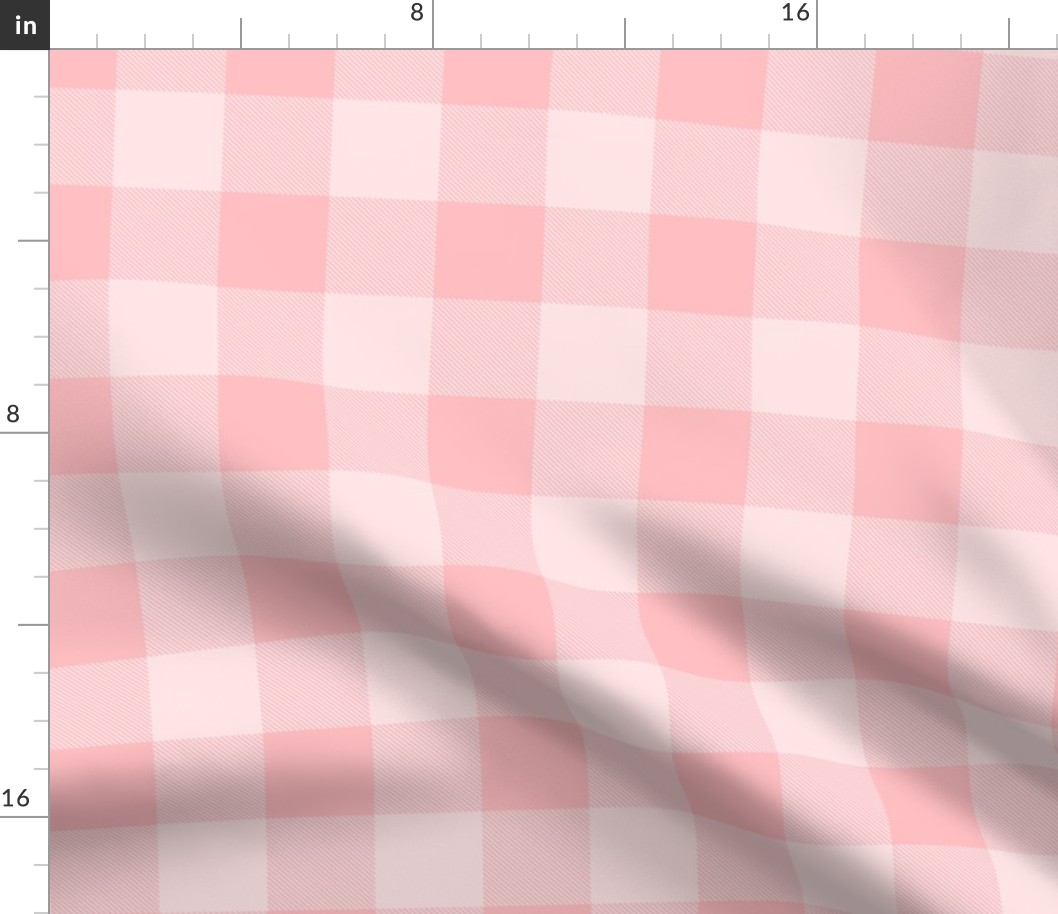 Buffalo Plaid (2”) Soft Pink