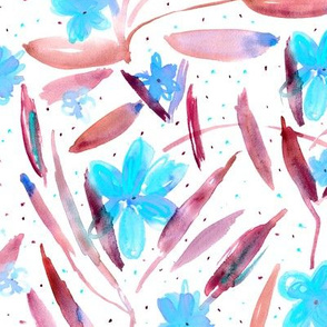Midsummer bloom in   • watercolor florals