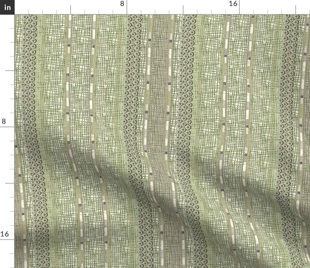 textured strip loose weave