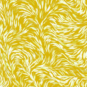 Floral Mustard pattern