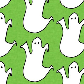 Ghost Spooky Cute//Halloween//Green