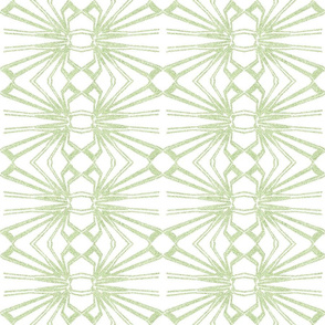 Spider Web Lace Reversed in Lime Green 