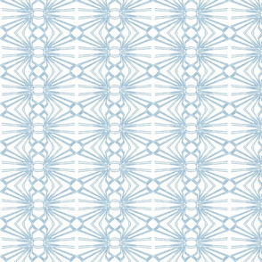 Spider Web Lace Reversed in Powder Blue 