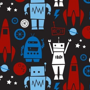 Rockets N' Robots (red)