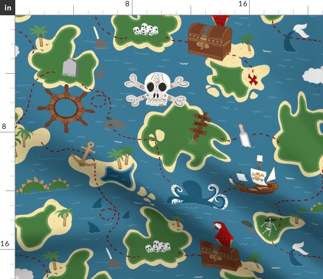 Pirate Treasure Map Adventure