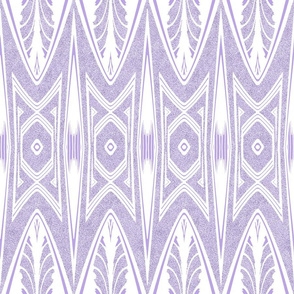Tribal Shield Pattern in Velvety Lilac  