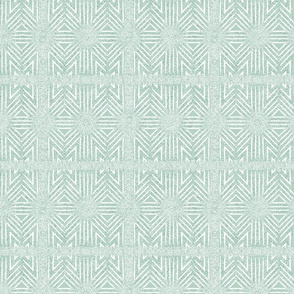 Wicker Pattern in Velvety Pale Green  