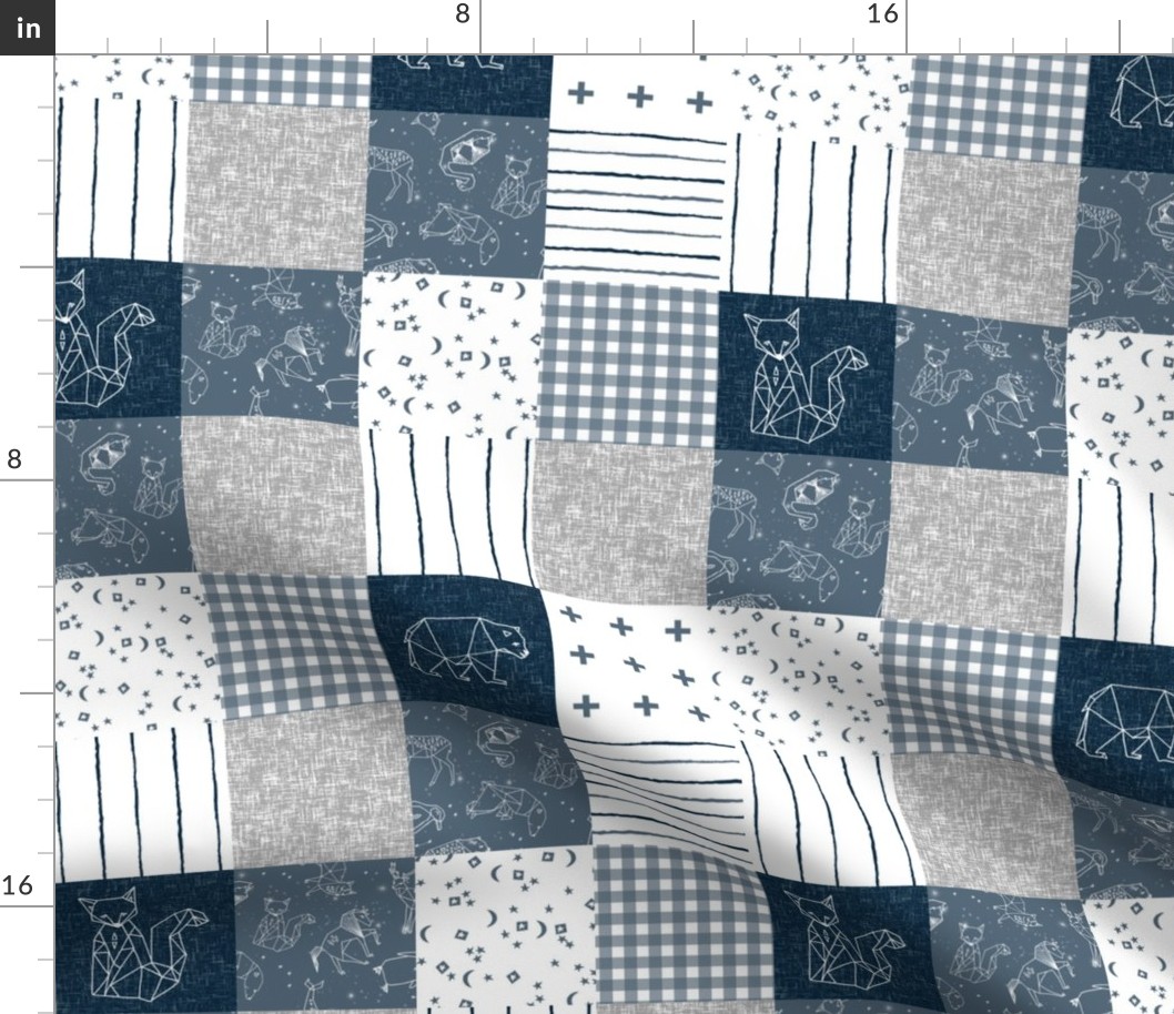 3" constellation wholecloth fabric, patchwork fabric, nursery fabric, baby fabric, baby boy fabric - constellations