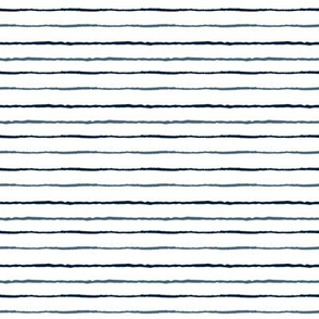 constellations grey stripes fabric - hand-painted stripes fabric, nursery fabric, baby fabric, baby boy fabric -  navy and blue