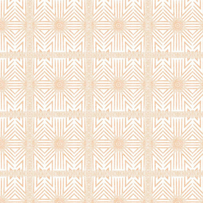 Wicker Pattern in Velvety Pastel Adobe