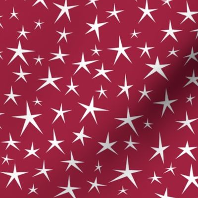 SMALL Patriotic Stars (Red and White)