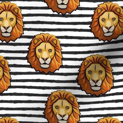 Lion - black stripes - LAD19