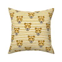 lioness - gold stripes - LAD19