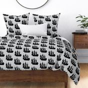 Pirate Ship on Grey