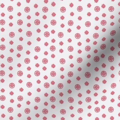 delft dots red