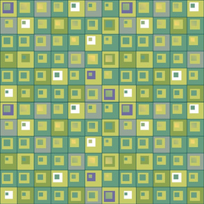 Offset Squares Color Blocks