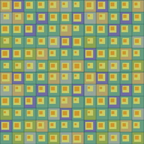 Offset Squares Color Block 2
