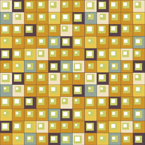 Offset Squares Color Blocks 3