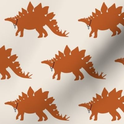  Cool Stegosaurus with  $ Chain in natural colours