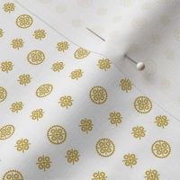 delft dots gold