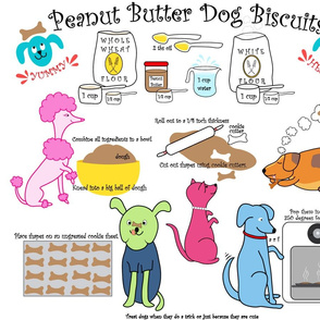 Yummy Peanut Butter Dog Biscuits