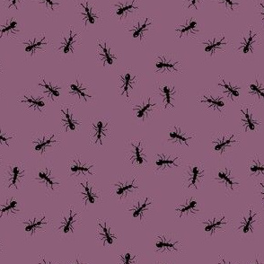 ants marching - purple