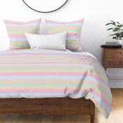 Summer surf stripes and island vibes soft beach sunset pastels pink blush mint